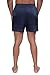 Men's 100% Silk Dress Boxers - Underwear for Men by TexereSilk (Board Room, Midnight Blue, Large) Best Under Wear for Him MS6102-MID-L
