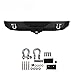 U-Drive Auto Textured Black Rear Bumper -A for 1987-2006 Jeep Wrangler YJ TJ