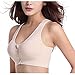 Women’s Zip Front Sports Bra Wireless Post-Surgery Bra Active Yoga Sports Brasthumb 3