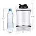 Water Bottle 2.5L Large Water Jug with Handle BPA Free Plastic Sports Water Bottle Wide Mouth and Leakproof for Outdoor Gym Travel Office Home