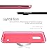 Galaxy Note Edge Case - Fosmon [DURA FROST] Smooth Durable & Flexible SLIM-Fit Cover for Samsung Galaxy Note Edge (Hot Pink)
