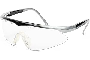 Black Knight Turbo Racquet Sports Eyewear - Anti-fog & Scratch Resistant, Eye Protection for Squash, Pickleball, Badminton & 