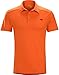 Arc'teryx Captive SS Polo Shirt - Men's Rojo Medium