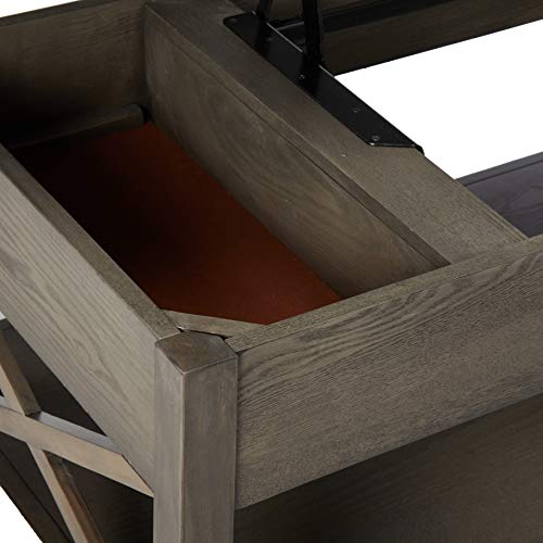 Christopher Knight Home Laurel Luke Farmhouse Faux Wood Lift Top Coffee