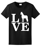 Barnyard Farm Animal, Love Horses Ladies T-Shirt