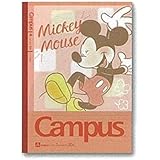 【ディズニーミッキー&フレンズ】キャンパスノートドットA罫5冊パック★デザインコレクションSP★★Campus★