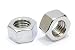 1/4"-20 Stainless Hex Nut (100 Pack), by Bolt Dropper, 304 18-8 Stainless Steel Nuts.