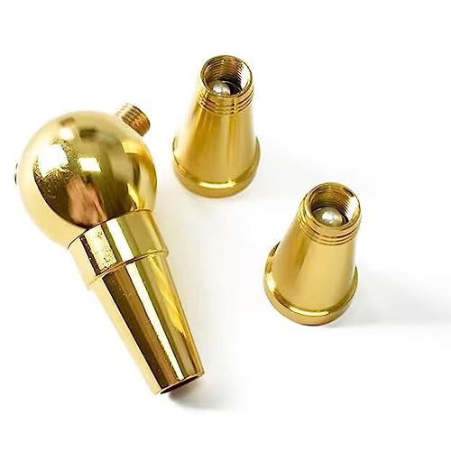 VOVCIG 1 to 2 Hose Splitter Adapter Metal Connector with Grommets Gold photo 7
