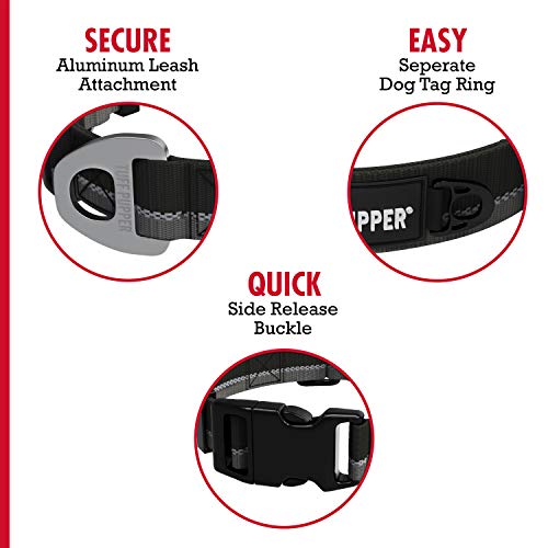 Hero Heavy Duty Dog Collar Tough Dog Collar Reflective Dog Collar