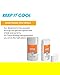 GROWING BASICS Natural Deodorant for Boys Ages 6 & Up - Aluminum-Free, High-Performance Underarm Gel Stick, Kids Deodorant, Safe & Gentle for Preteen Boys 8-12 - Citrus Scent, 2 Pack