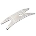 ammoon Pocketable Stainless Steel Tool Multi Spanner Wrench for Guitar Switch Knob Tuner