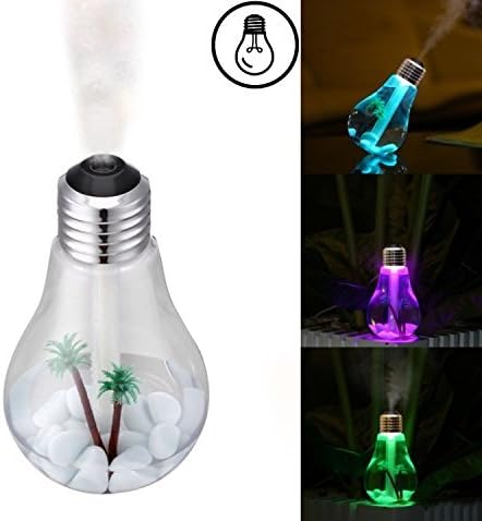 Berryking Healthbulb - Difusor ambientador LED, humidificador ...