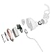 KINGWorld Bluetooth Headphones V4.1 Wireless Earbuds Sport Headset with Mic for iPhone X 6 6S 7 8 Plus Samsung Android Cell Phone(Rose Gold)