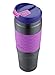 bubba HT Insulated Stainless Steel Tumbler with Grip, 26 oz., Gunmetal with Paradise Purple