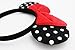 Finex Mickey Minnie Mouse Costume Deluxe Fabric Ears Polka Dot Headband Set Of 2 (Mickey+Minnie)