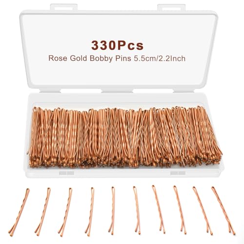 Rose Gold Bobby Pins