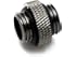 XSPC G1/4" 5mm Male to Male Fitting Black Chrome