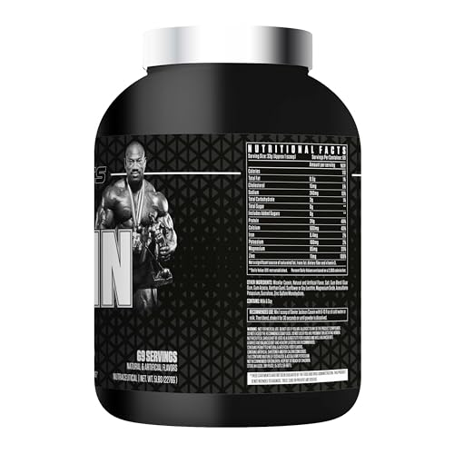 Dexter Jackson Black Signature Series Casein | 2276 Gram (5 Lbs, Vanilla Ice Cream)