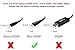 J&D Mini HDMI to VGA with Audio Adapter Cable Converter (Black, Adapter with Audio)