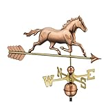 Good Directions Trotting Horse Weathervane, Pure