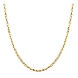 Sterling Silver 2mm diamond cut rope chain