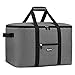 Bagmine 65 Cans Cooler Bag, Soft-Sided Collapsible Car Cooler Bag Leak-Proof Thermal Cooler Tote Bag with Side Handles, Perfect Groceries Bag, 45 Liter, 18.2