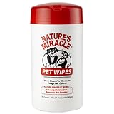 Nature's Miracle Pet Bath Wipes, 70-Count (5147)