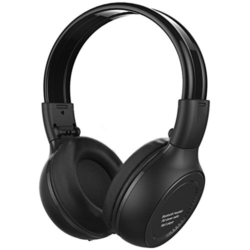 Gotd 3.0 Stereo Bluetooth Wireless Headset/Headphones With Call Mic/Microphone For Iphone /Cell Phone/PC/Tablet/Desktop/Laptop/Notebook, MP3 Player/FM/Bluetooth 3.0 /Supprot TF card