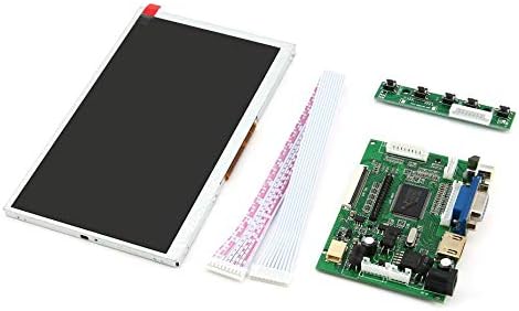 7 Inch Raspberry Pi Digital Display LCD TFT Shield Display Module HDMI+VGA+Video Driver Board for Raspberry Pi