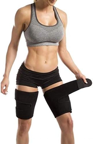 CAIZHAO Adjustable Thigh Trimmer,Soft and Comfortable Exercise Enhancer Sweating Thigh Fat Burner for Women