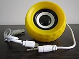 UBON SP-826 Speaker With Rechargeable Battery Support For Mobile, Tablet, iPod, Laptop, PC With Aux Support - Yellow