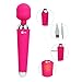 CNHIDEE Mini Multi-Speed Waterproof Therapeutic Wireless Power Wand Vibrator Massager, Pink, 4.16 Ounce