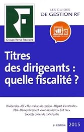 Titres des dirigeants