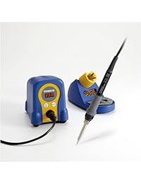 HAKKO FX888D 23BY estación de soldadura digital FX 888D FX 888 (Azul y Amarillo)
