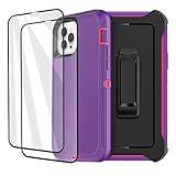 iPhone 12 Pro Max Case with Two Screen Protector 3