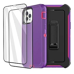 iPhone 12 Pro Max Case with Two Screen Protector 3