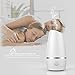 Essential Oil Diffuser-100ml Cool Mist Humidifier Ultrasonic Aroma Essential Oil Diffuser-Vibrant 7 Color LED Lights - Office Home Bedroom Living Room Study Yoga Spa