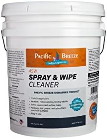Pacific Breeze Products 4SW For Dirty, Greasy, Grimy Surface Cleaner - Fresh Orange Scent 5 Gallons