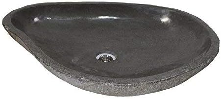Amazon De Wohnfreuden Steinwaschbecken Oval Ca 70 Cm Gross Fur Bad Garten Mit Unikatauswahl Nach