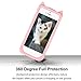 YONOCOSTA Compatible with iPhone 5 Case, iPhone 5S Case, iPhone SE Case, Fashion Cute 3D Cartoon Whisker Cat Kitty Soft Silicone Gel Rubber Bumper Case Cover