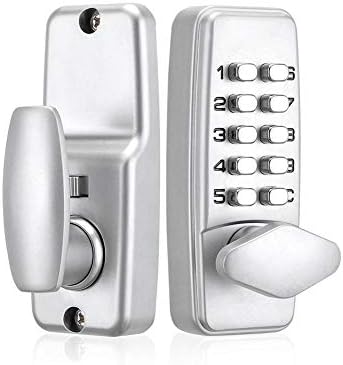 Miju Fingerprint Padlock,Smart Waterproof Fingerprint Lock Ideal for Gym, Door, Luggage, Suitcase, Backpack, Bike, Office