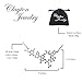 Oxytocin Science Molecule Necklace (Silver)