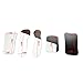 AZDENT Dental Photograpy Mirrors Occlusal 2-Sided Rhodium Plated Glass Intraoral Mirror Reflector Lingual Buccal Mouth Mirrors 5pcs/Set