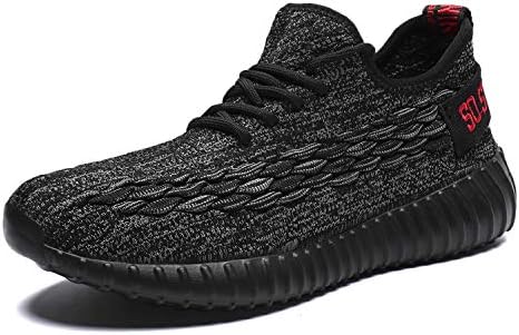 Men Running Shoes Air Slip on Lightweight Sneakers Trainers Fitness Outdoor Breathable Casual Sports Gym Jogging Athletic
