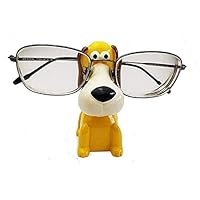 Wendin Standish Dog Resin Eyeglass Holder,Animal Spectacle Holder Eyeglass Display Stand Sunglasses Holder Home Decoration