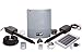 USAutomatic 020345 Medium 300 Solar Charged Automatic Gate Opener Double Gate Deluxe Kit