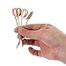Prexware Bamboo Ring Skewers, 3.5 Inch Loop Skewers, Bamboo Skewers Cocktail Picks. 100 Count.