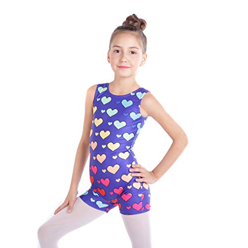 image for ZIZI Gymnastics Leotards for Girls One-piece Sparkle American Girl Lig