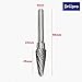 Drillpro 5pcs x 1/4'' Head Tungsten Carbide Rotary Point Burrs Die Grinder 6mm Shank Cutter