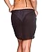 THE MESH KING Coqueta Swimwear Womens Chiffon Cover up Beach Sarong Pareo Canga Swimsuit Wrap Black